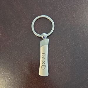 INFINITI Silver and Gray Keychain